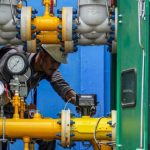 Ilustrasi instalasi jaringan gas bumi PGN yang melayani rumah tangga di kawasan perumahan Tangerang Selatan