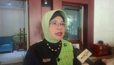 Kepala Badan Pusat Statistik Amalia Adininggar Widyasanti saat memaparkan data pertumbuhan ekonomi Indonesia Triwulan II-2026 di Jakarta