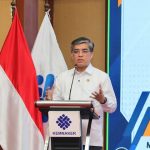 Menteri Ketenagakerjaan Yassierli saat membuka pembukaan Talent and Innovation Development Program TIDP di Balai Besar Peningkatan Produksi BBPP Bekasi