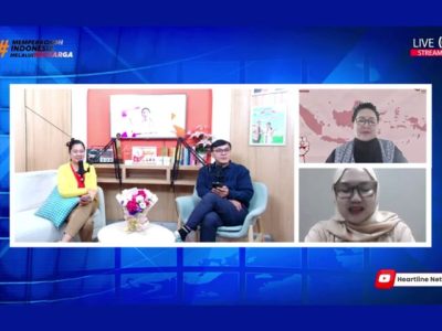 Nyi Mas Diane W S.Psi M.A dan Anis Choirunnisa S.T M.Kom saat membagikan pemaparan materi etika merdeka digital dan pencegahan cyberbullying di program Sketsa Keluarga Indonesia Heartline FM