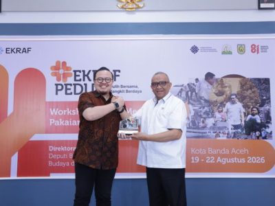 Peserta mengikuti pelatihan vokasi menjahit ready to wear BPVP Banda Aceh Kemnaker