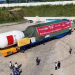Peluncuran Satelit Lampung-1 hasil kolaborasi Pemprov Lampung dan STAR.VISION dari lepas pantai Shandong China