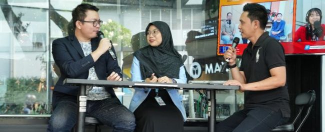 Kemeriahan acara Vantastic Voice of Freedom di Maxxbox Lippo Village Karawaci