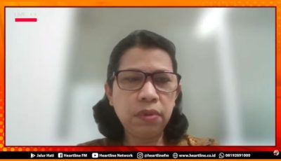 Psikiater dr. Erita Istriana Sp.KJ saat menyampaikan materi edukasi bahaya perundungan dalam keluarga bersama KPSI di Radio Heartline