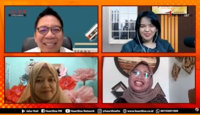 Rustiana Nur Hayati pemilik Kilas Craft dan Riani De Pratiwi owner Wincraft saat membagikan pengalaman di program UMKM Show Radio Heartline
