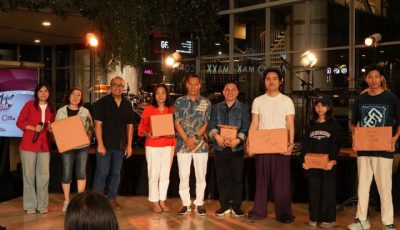 Suasana perayaan Vantastic Voice of Freedom yang digelar Radio Heartline FM bersama Insight Unlimited di Maxxbox Lippo Village Karawaci