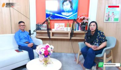 Try Harysantoso dari Yayasan IJMI menjelaskan panduan kewaspadaan terhadap tindak pidana perdagangan orang (TPPO)