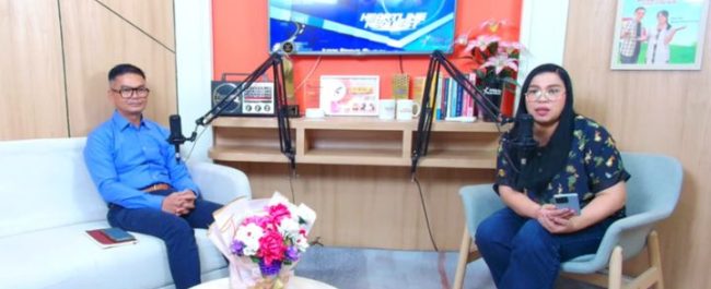Try Harysantoso dari Yayasan IJMI menjelaskan panduan kewaspadaan terhadap tindak pidana perdagangan orang (TPPO)
