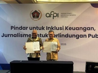 Suasana workshop jurnalisme keuangan digital kerja sama PWI Pusat, AFPI, dan OJK dalam upaya pencegahan pinjaman online ilegal di Jakarta