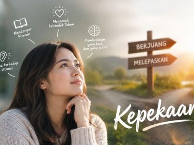 Pastor Jonathan Prawira menyampaikan renungan Firman dalam Pujian tentang membangun kepekaan iman