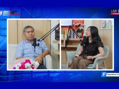 Ishak Tjahjadi membagikan kesaksian perjalanan hidup dan imannya saat berjuang melawan komplikasi penyakit di Heartline FM