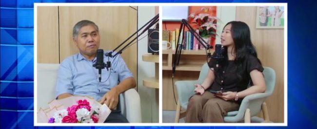Ishak Tjahjadi membagikan kesaksian perjalanan hidup dan imannya saat berjuang melawan komplikasi penyakit di Heartline FM