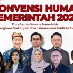 Suasana Konvensi Humas Pemerintah 2026 yang diselenggarakan Iprahumas di Garuda Spark Innovation Hub Jakarta