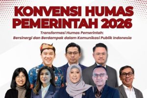 Suasana Konvensi Humas Pemerintah 2026 yang diselenggarakan Iprahumas di Garuda Spark Innovation Hub Jakarta