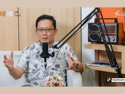 Mulyono menjadi narasumber membagikan tips tetap produktif dan bermakna di usia pensiun