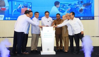 Suasana kick-off Pelatihan Vokasi Nasional Batch 4 tahun 2026 di BBPVP Serang Banten