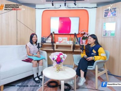 Azalea Khaliqa Kanaya berbagi cerita inspiratif seputar prestasi bernyanyi dan musikal di program Rumah Impian Anak Heartline FM