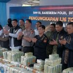 Tim gabungan Bea Cukai BNN dan Polri amankan kapal MT Global 168 pembawa 1,16 ton ketamin di Sumatra Utara Radio Tangerang Heartline FM