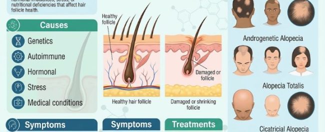 Edukasi medis mengenai penyebab alopesia dan cara mengatasi rambut rontok di program Suara untuk Negeri