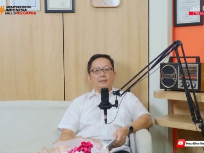 Financial educator Muljono membagikan strategi adaptasi digital dan manajemen keuangan UMKM dalam talkshow di Heartline FM