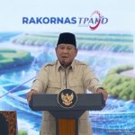 Presiden Prabowo Subianto berbicara dalam Rakornas TPAKD mengenai pengelolaan kekayaan alam liputan Radio Tangerang Heartline FM