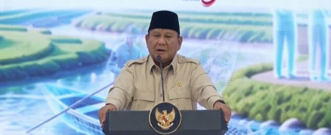 Presiden Prabowo Subianto berbicara dalam Rakornas TPAKD mengenai pengelolaan kekayaan alam liputan Radio Tangerang Heartline FM