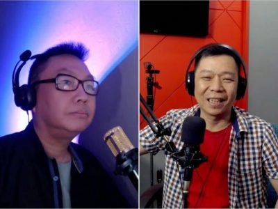 Pastor Jonatan Prawira membahas lagu Hujan di Atas Tanah Gersang di program Firman dalam Pujian Radio Tangerang Heartline FM