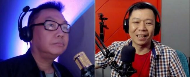 Pastor Jonatan Prawira membahas lagu Hujan di Atas Tanah Gersang di program Firman dalam Pujian Radio Tangerang Heartline FM