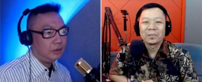 Pastor Jonathan Prawira membahas makna lagu Singa Muda dan Masih Banyak Lagi bersama Timo Ardante di program Firman dalam Pujian Heartline FM
