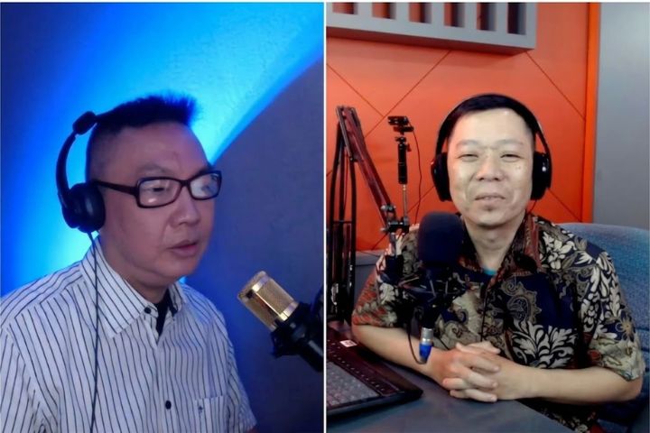 Pastor Jonathan Prawira membahas makna lagu Singa Muda dan Masih Banyak Lagi bersama Timo Ardante di program Firman dalam Pujian Heartline FM