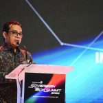 Wamenkomdigi Nezar Patria memaparkan agenda kedaulatan digital dalam Sovereign Tech Summit Bali Tech Week 2026 Radio Tangerang Heartline FM